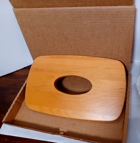 Longaberger wood rectangle lid - wood,