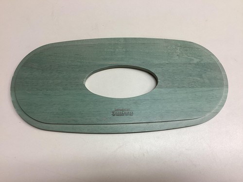 Longaberger green wood tissue - longaberger,